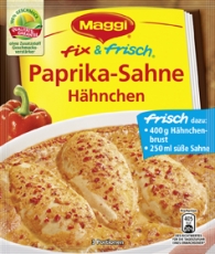 Maggi Fix - Paprika-Sahne Hähnchen