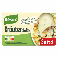 Knorr Kräuter Soße, 2-Pack, FDC 04/24