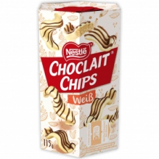 Choclait Chips white, 115g, MHD 11/24