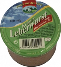 Eifeler Kräuter-Leberwurst, 160g