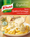 Knorr Spaghetteria Sauce Quattro Formaggi, BBD 02/22