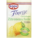 Dr. Oetker Finesse Geriebene Zitronenschale, 3 units