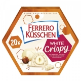Ferrero Küsschen White Crispy, 20 pieces