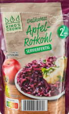 Apfelrotkohl, 400g