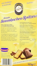 Baumkuchen-Spitzen zartbitter mit Eierlikör