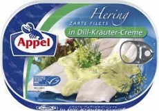 Appel - Heringsfilets in Dill-Kräuter-Creme, 200g