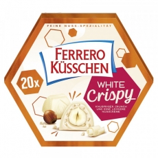 Ferrero Küsschen White Crispy, FDC 07.03.25