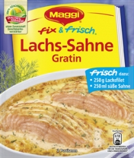 Maggi Fix - Lachs-Sahne Gratin, FDC 06/25