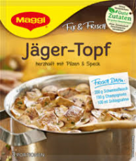 Maggi Fix Jägertopf, FDC 07/25