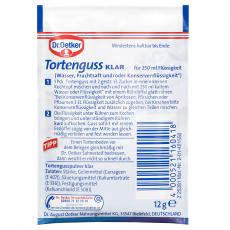 Dr. Oetker Tortenguss klar