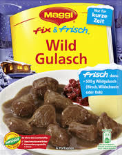 Maggi fix Wildgulasch