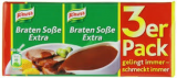 Knorr Braten Soße extra, 3-Pack, FDC 12/26
