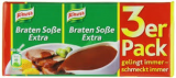 Knorr Braten Soße extra, 3er Pack